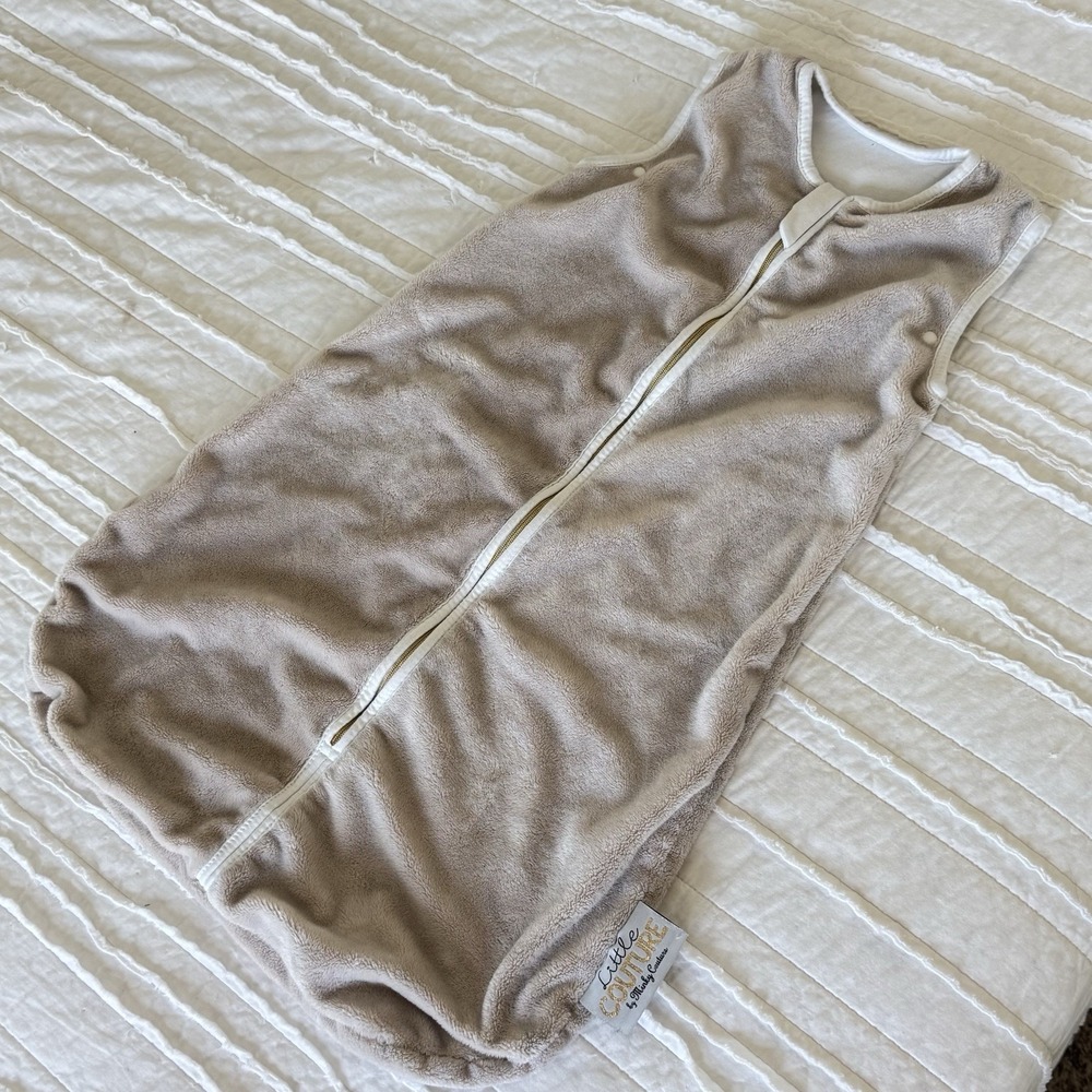 Little Couture Minky 3-12 Months Baby Sleep Sack SOFT Cozy Shower Gift Nursery